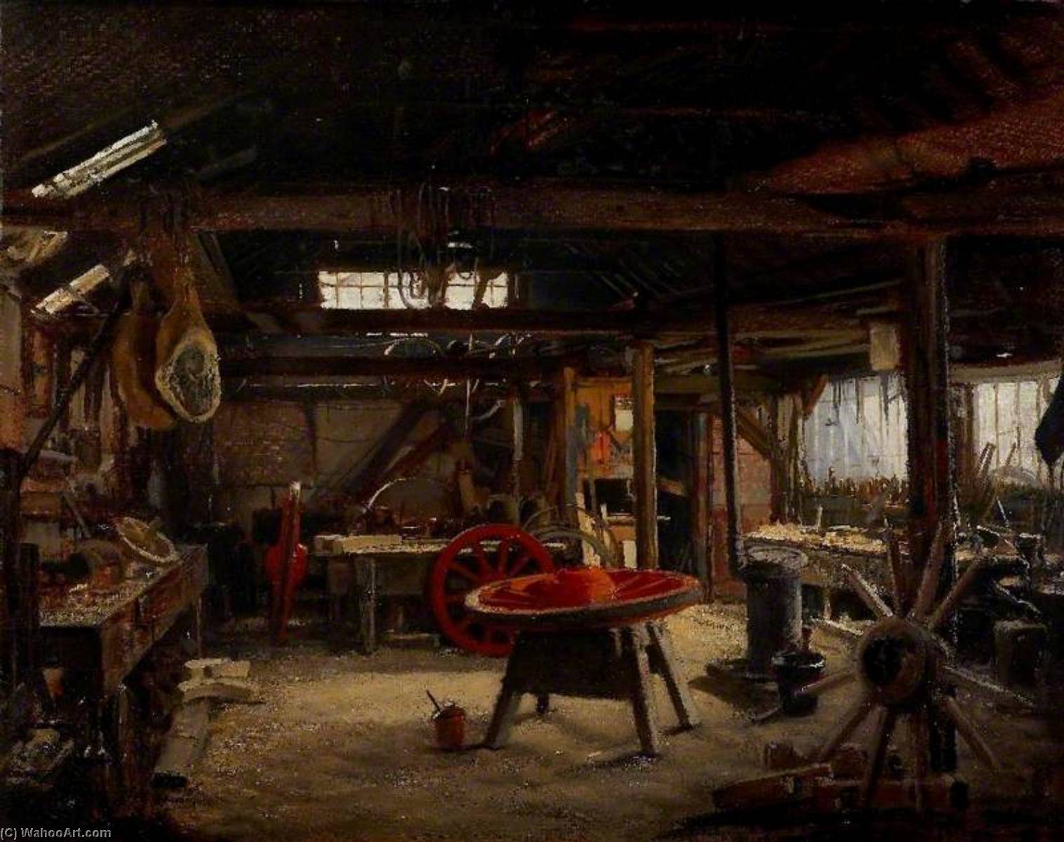 Wheelwrights' Shop, Beverley, East Riding Of Yorkshire — Frederik Vilijam Elvel