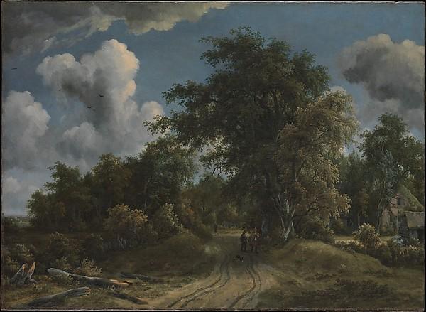 Woodland Road — Meyndert Hobbema