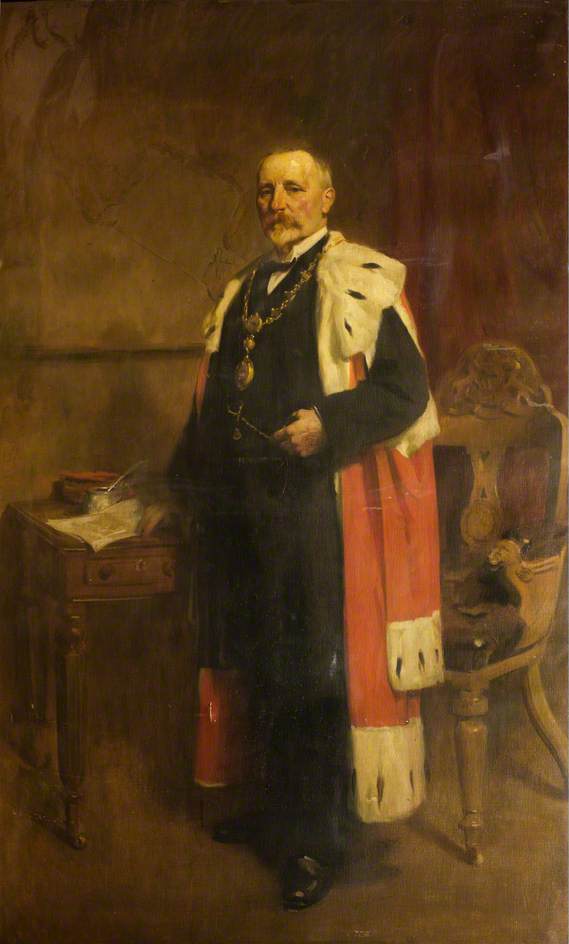 William Hutchison Leask (1850–1918), Provost Of Peterhead (1899–1918) — George Fiddes Watt