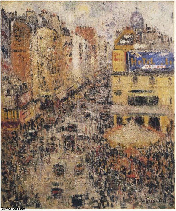 Cligancourt Street — Gustave Loiseau