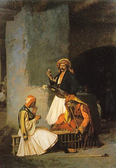 Arnauts Playing Chess — Жан-леон Жерме