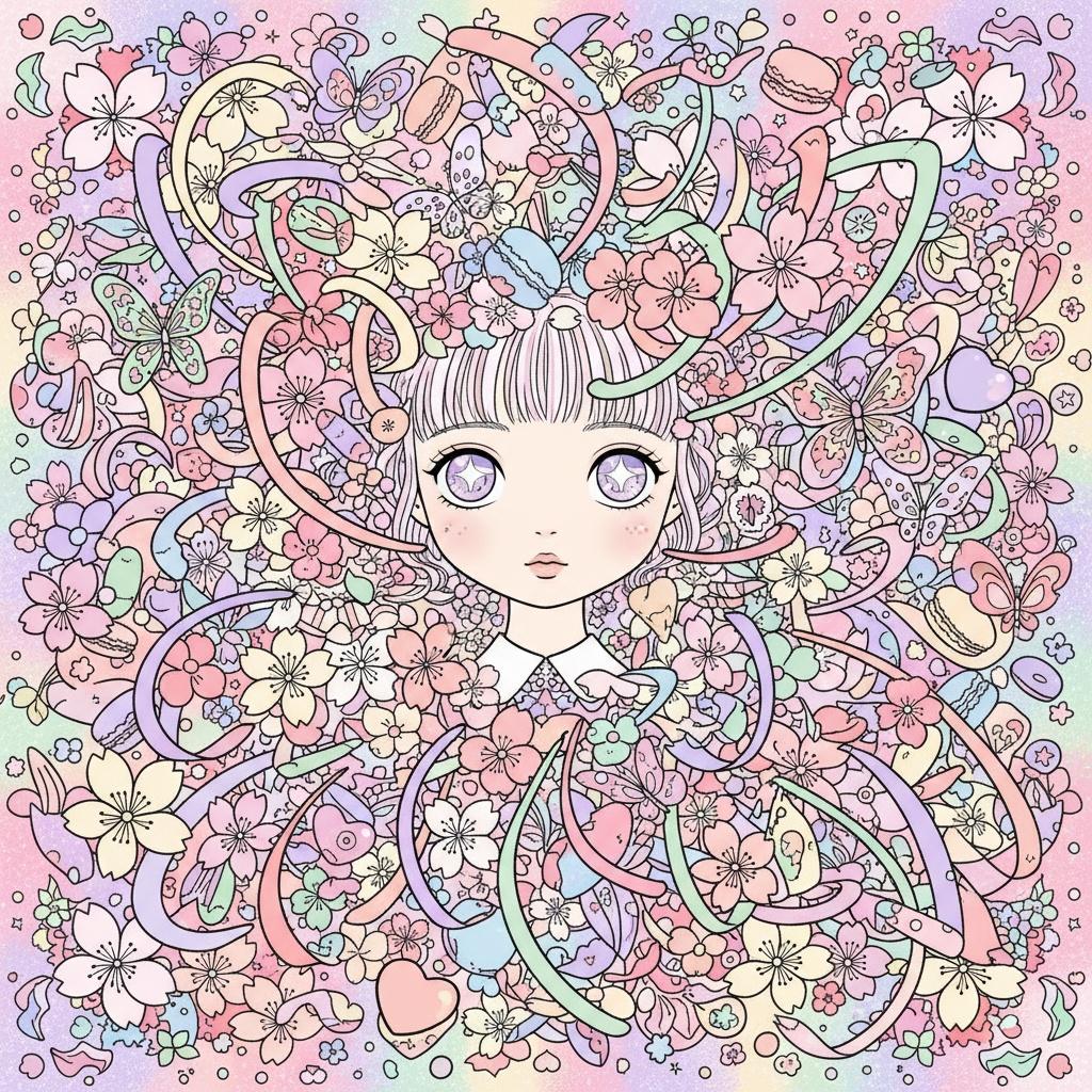 Ethereal Bloom: A Singular Vision Of Serene Petals And Floating Pastel Dreams — Gabrielle Rolland