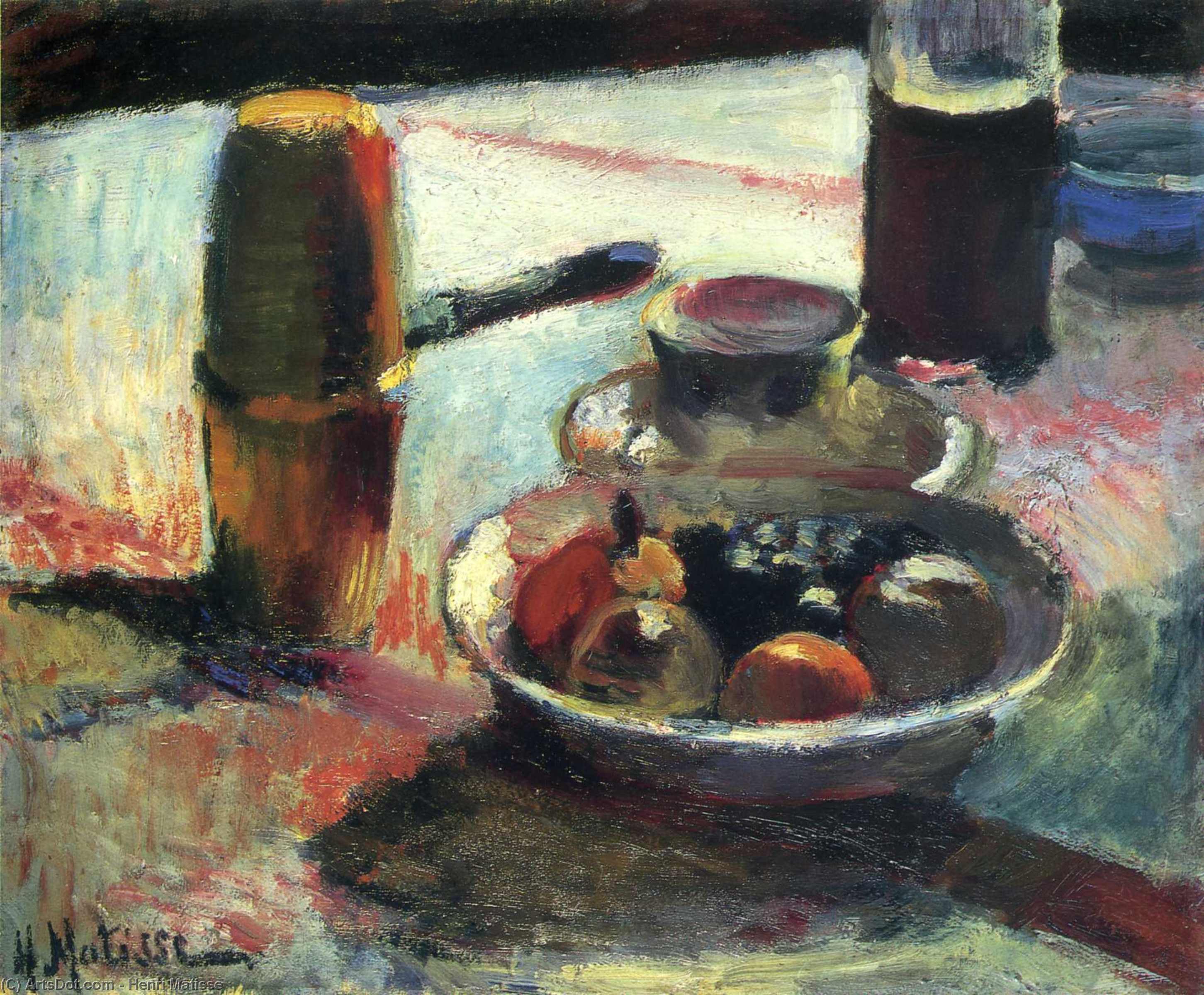 Fruits And Teapot — マティス