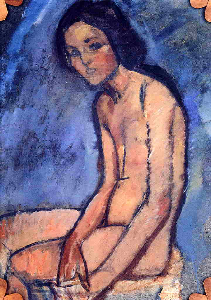 Seated Nude — モディリアーニ