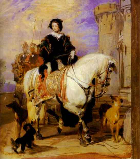 Queen Victoria On Horseback — Sir Edwin Henry Landseer