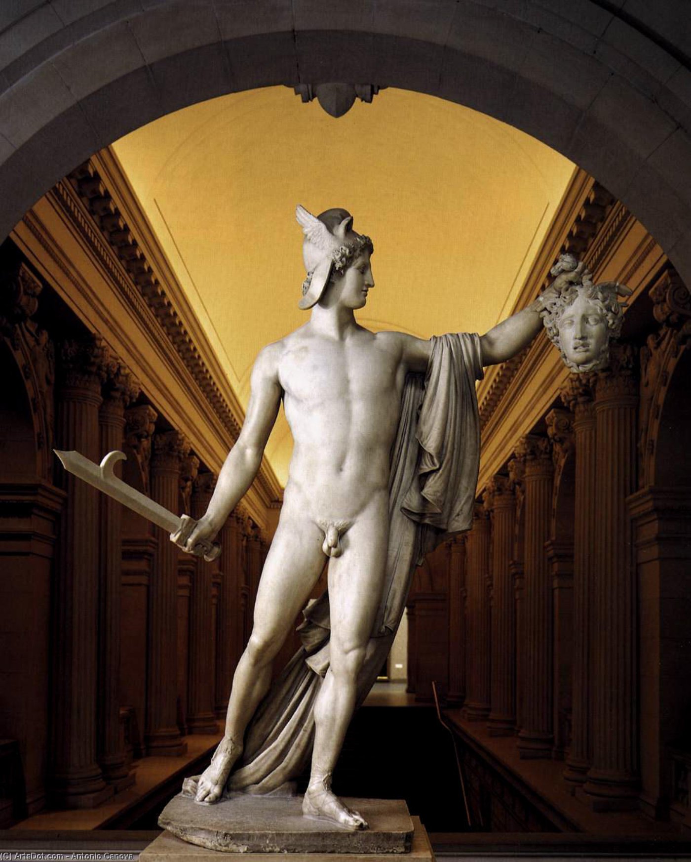Perseo Con La Cabeza De Medusa — Antonio Canova