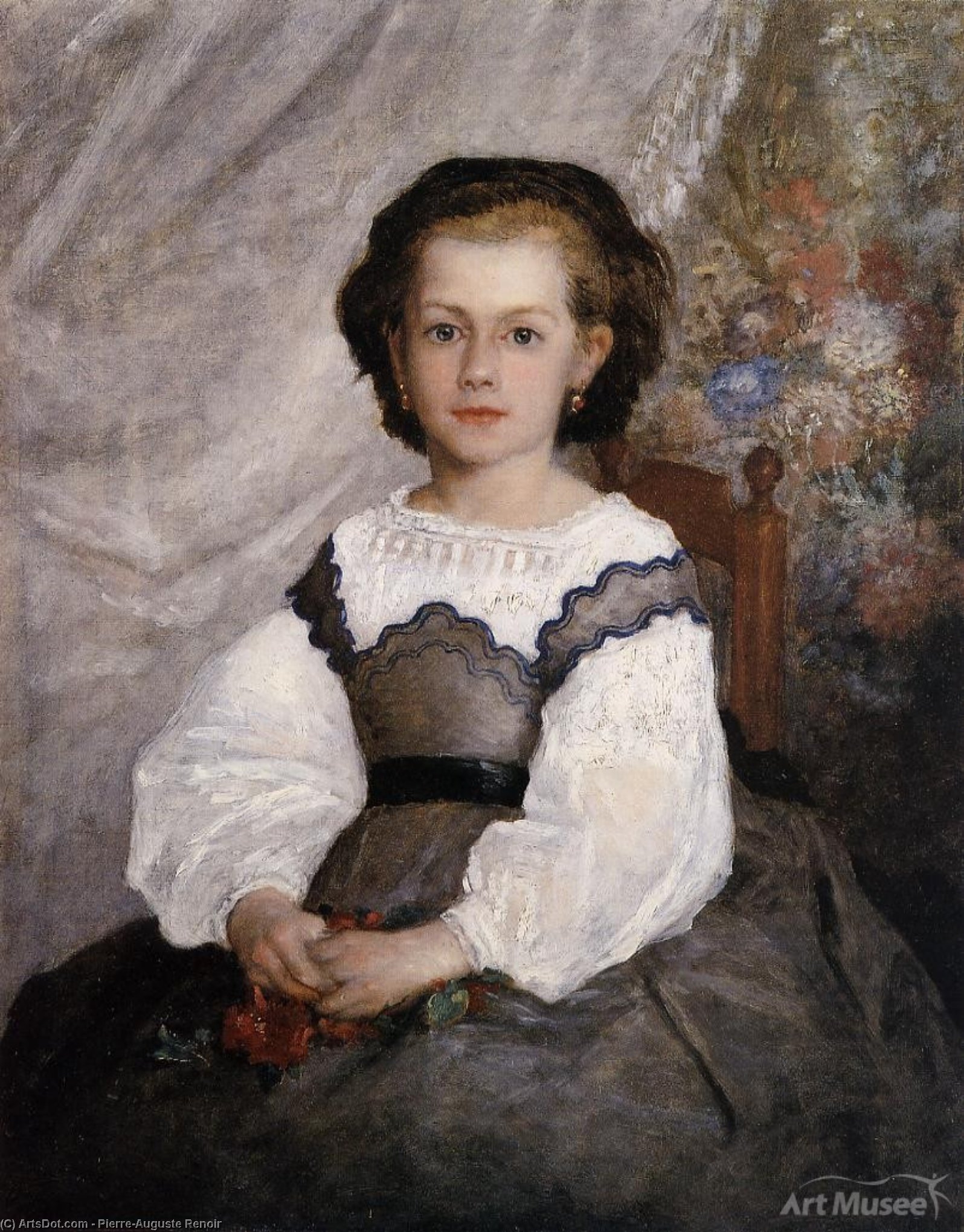 Mademoiselle Romaine Lacaux — Pierre-auguste Renoir