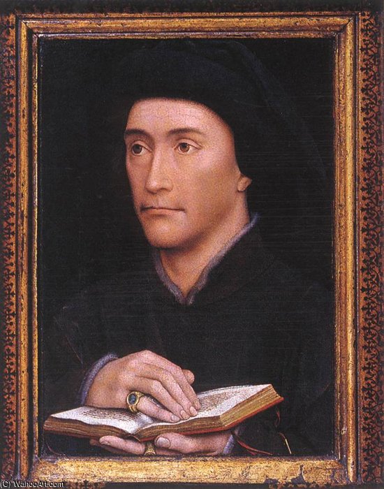 Portrait Of A Man (guillaume Fillastre) — Goswijn Van Der Weyden