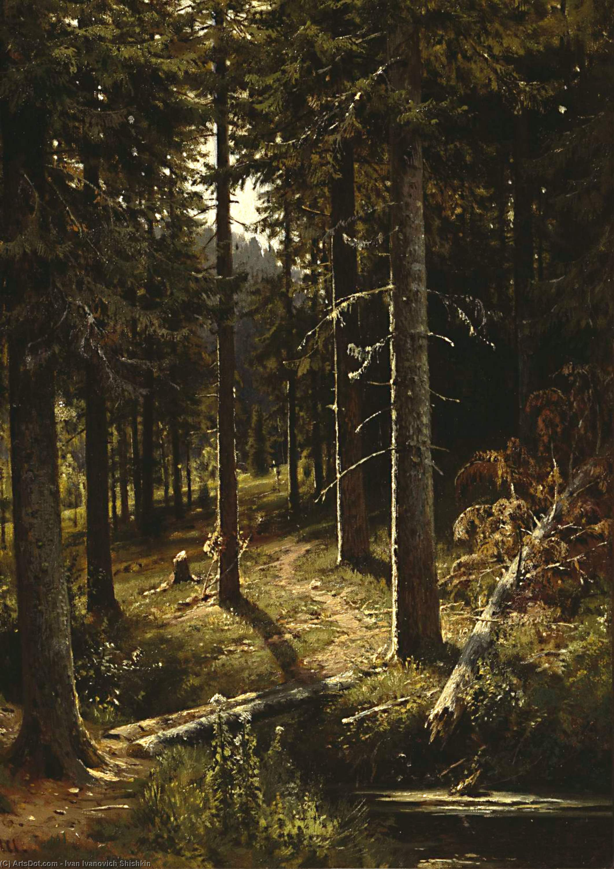 Forest Landscape — Иван Шишкин