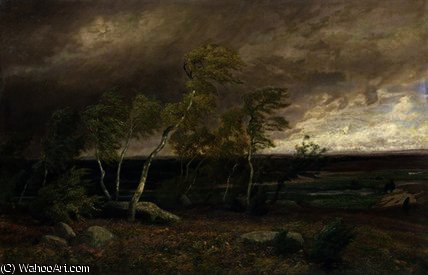 The Heath In A Storm — Valentin Ruths