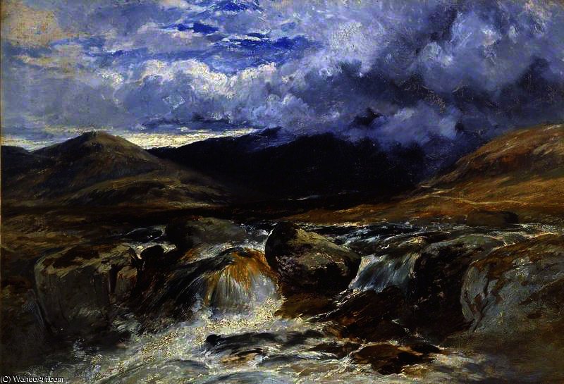 A Mountain Stream — Уильям Джеймс Мюллер