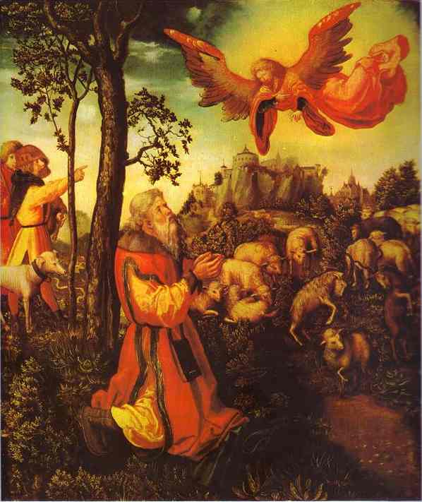 The Appearance Of An Angel Before Joachim — Лукас Кранхен Старшиј