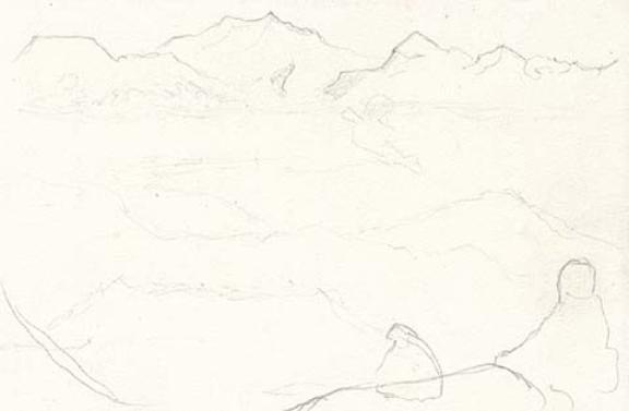 Cursory Sketch For ''book Of Wisdom'' From ''his Country'' — Nicholas Roerich