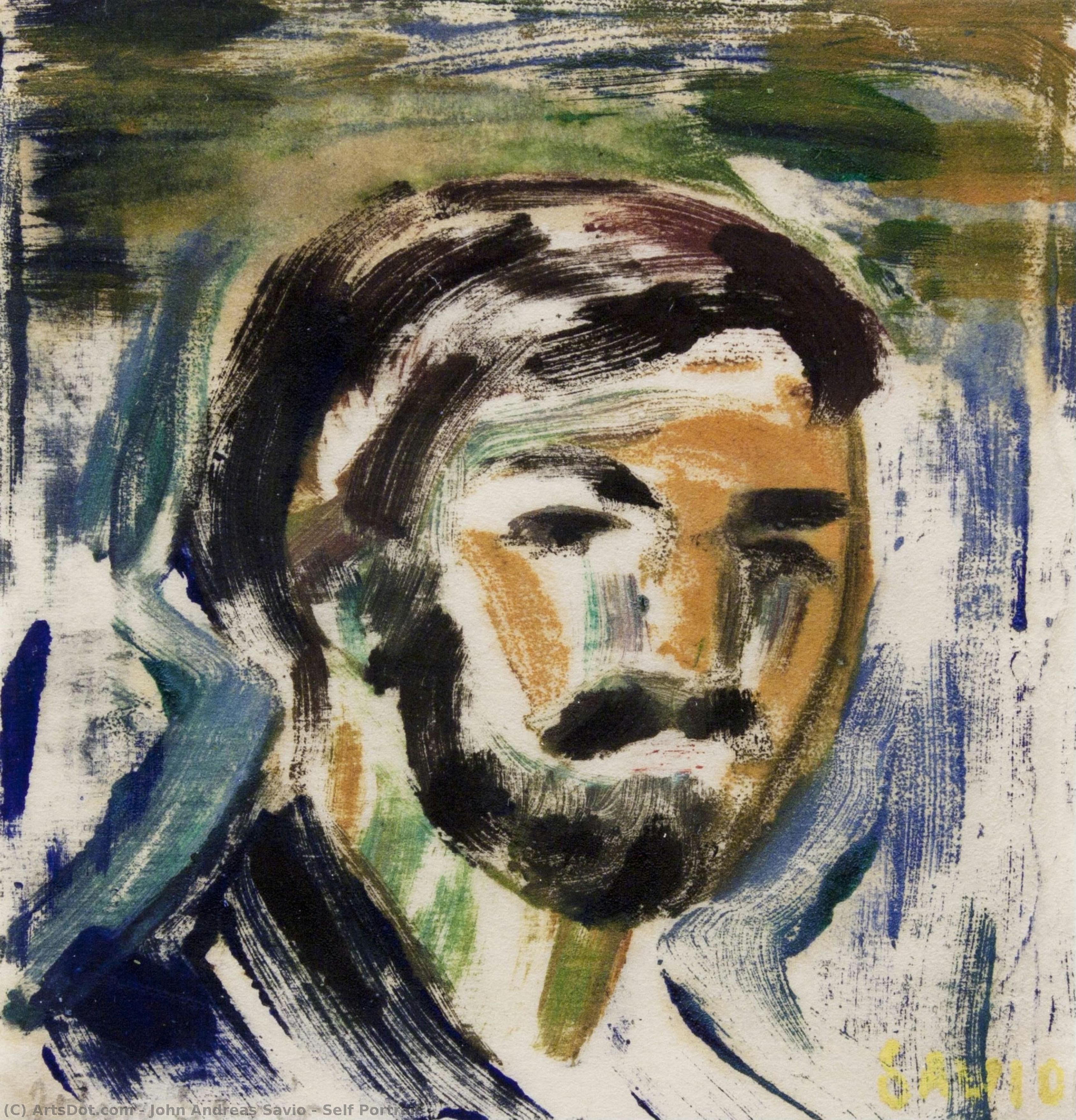 Self Portrait — John Andreas Savio