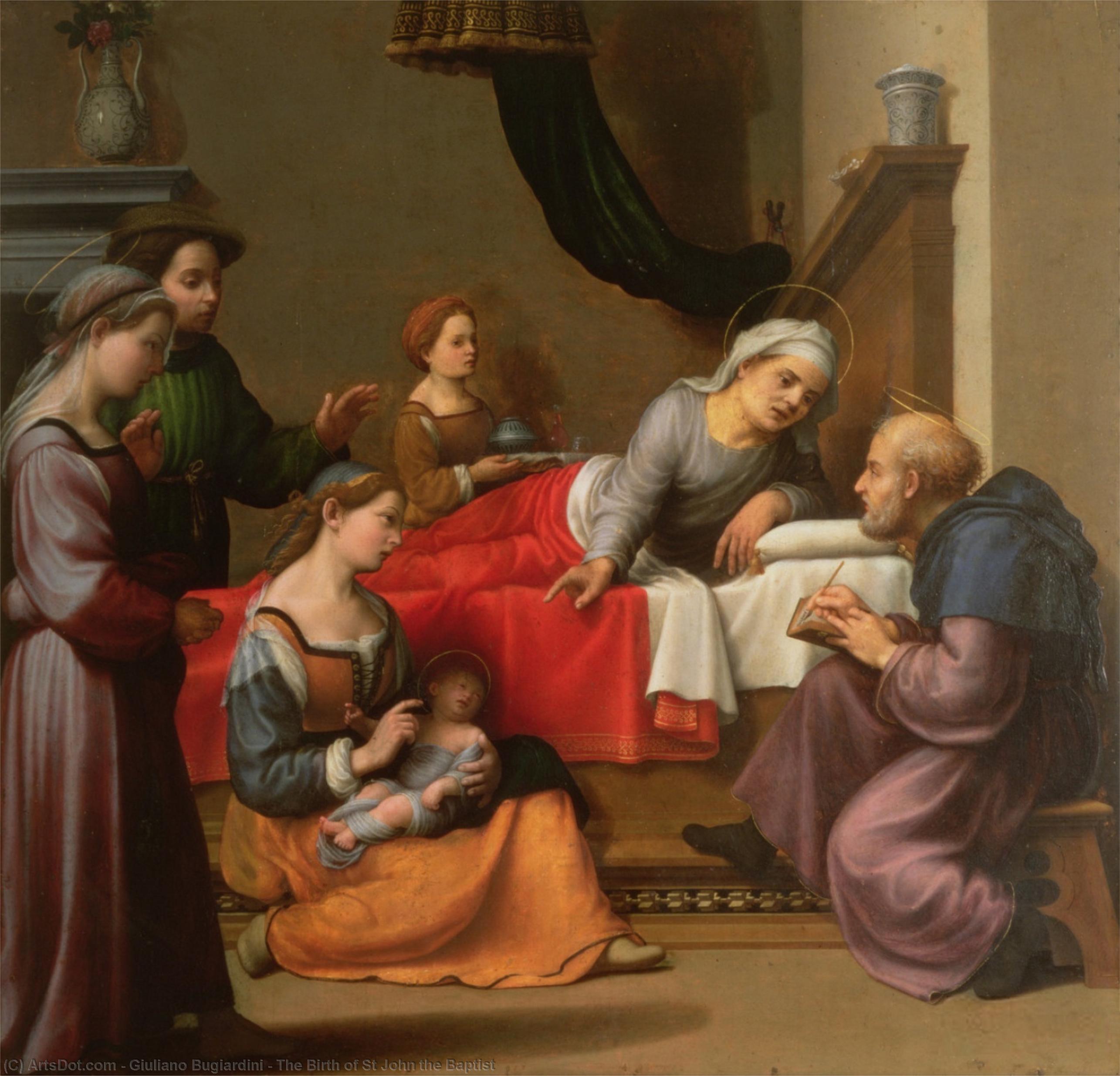 The Birth Of St John The Baptist — Đulijano Bugjardini