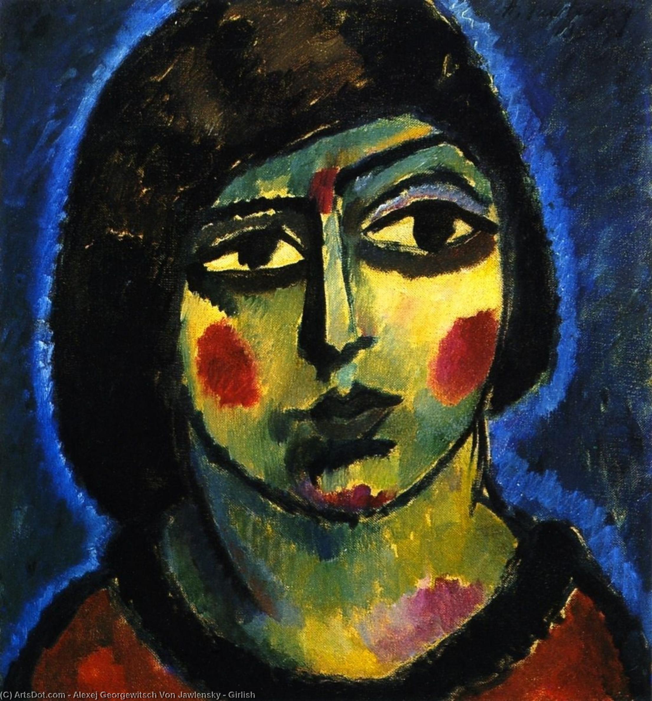 Girlish — Alexej Von Jawlensky