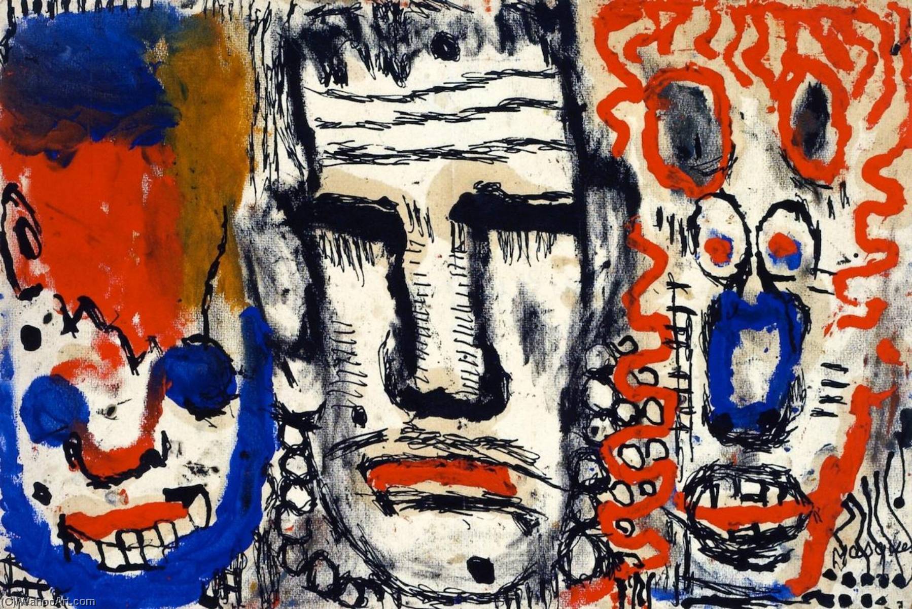 Masks — Louis Soutter