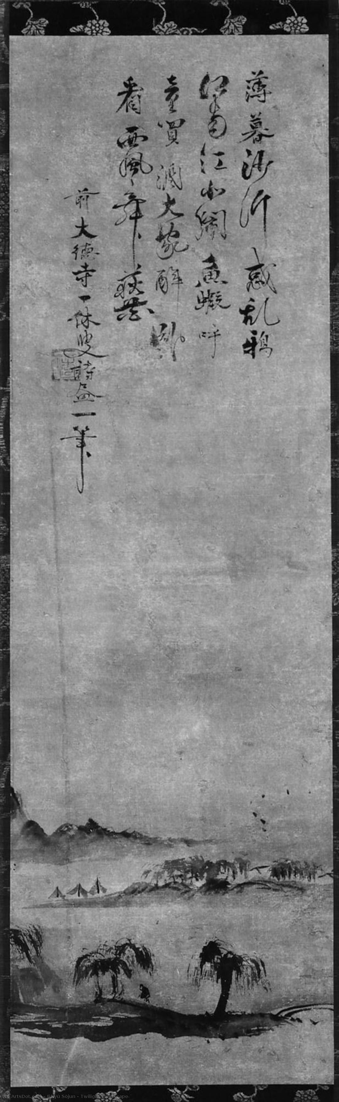 Twilight Landscape — Ikkyū Sōjun