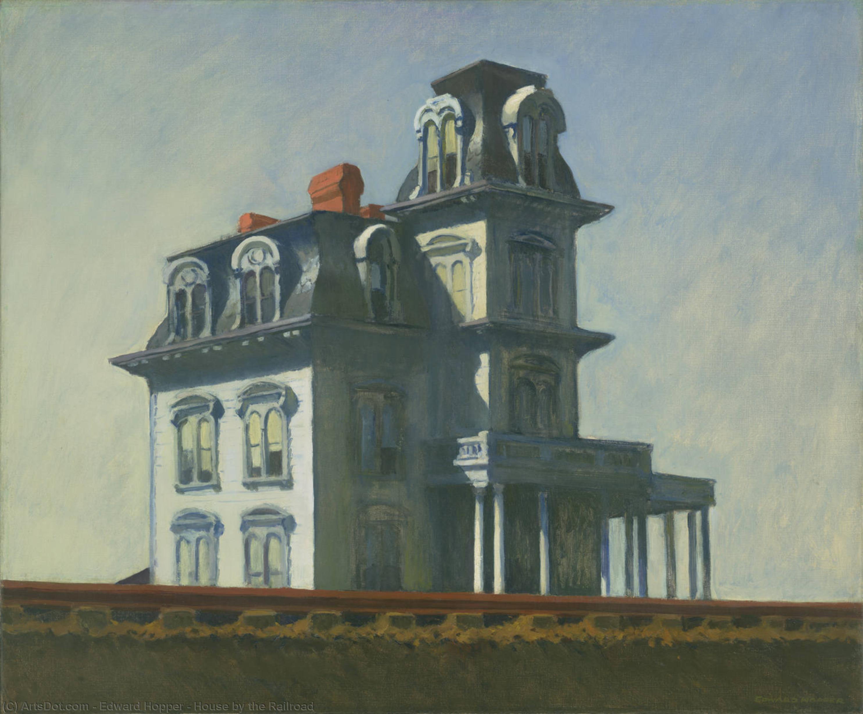 House By The Railroad — Edward Hopper