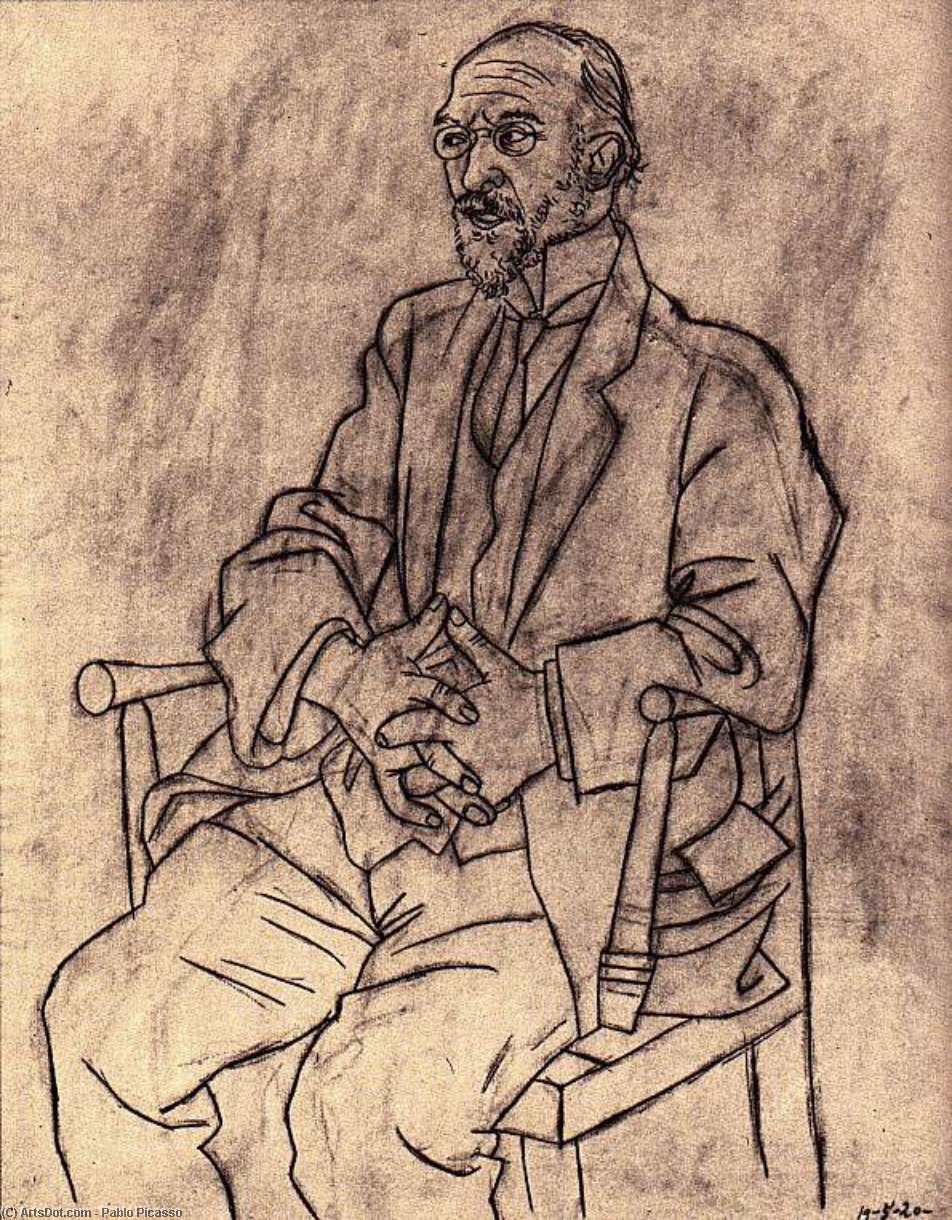 Portrait D'erik Satie — Pablo Picasso