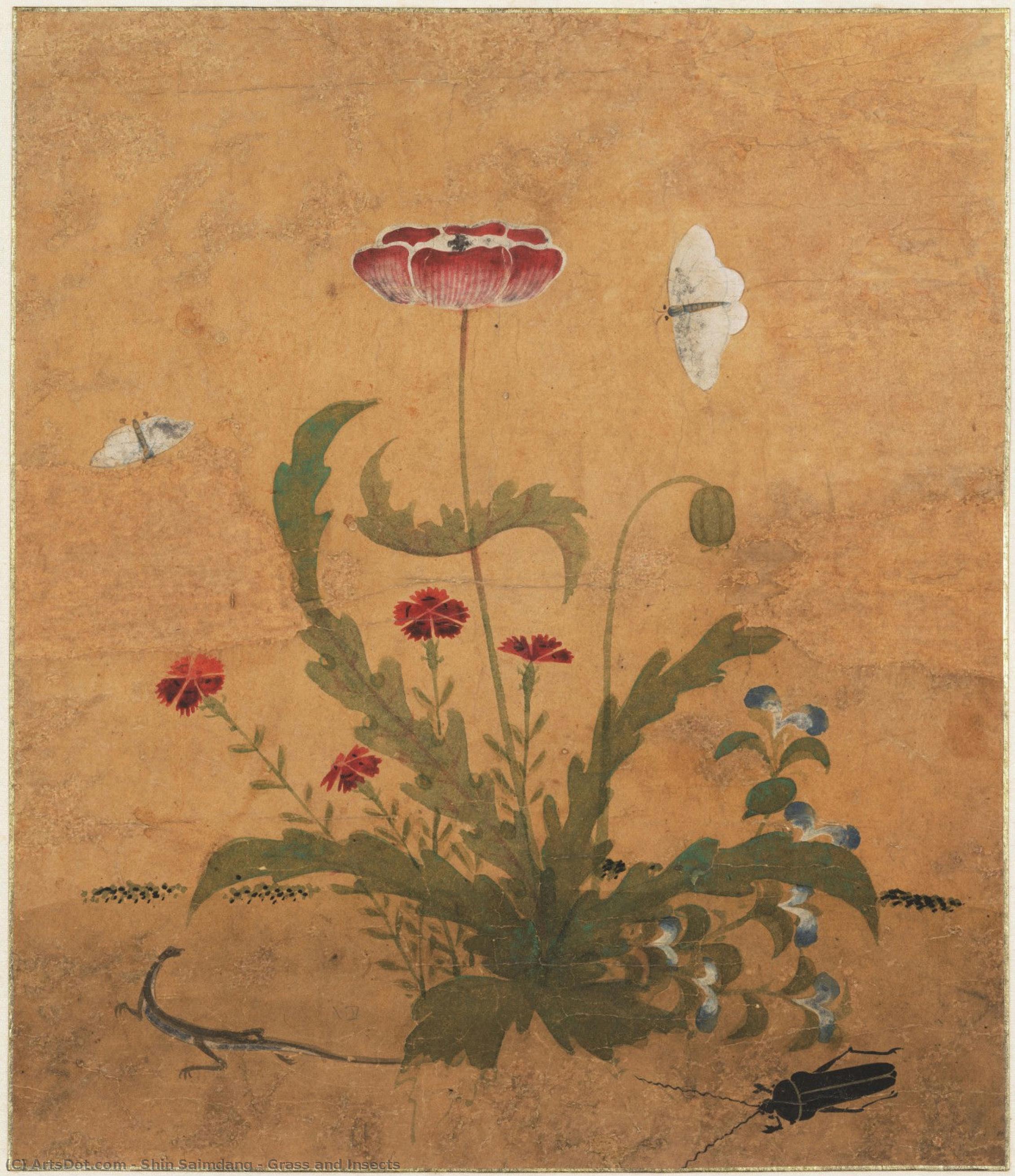 Grass And Insects — Shin Saimdang