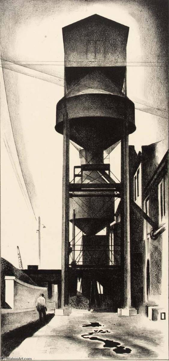 Tanks 3 — Louis Lozowick
