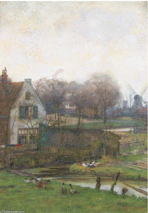 On The Outskirts Of A Town — Jan Hillebrand Wijsmuller