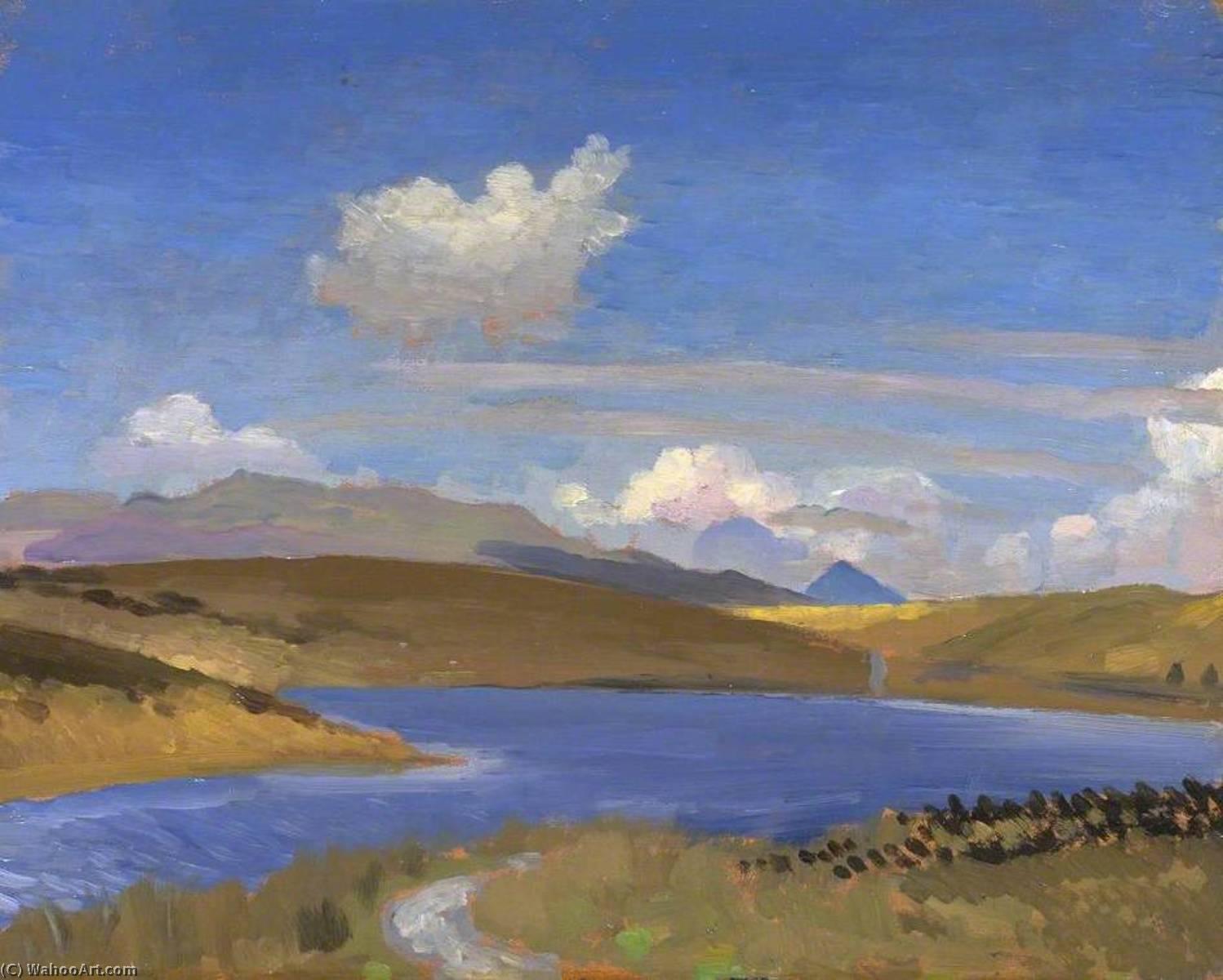 Llyn Treweryn — Август Эдвін Джон