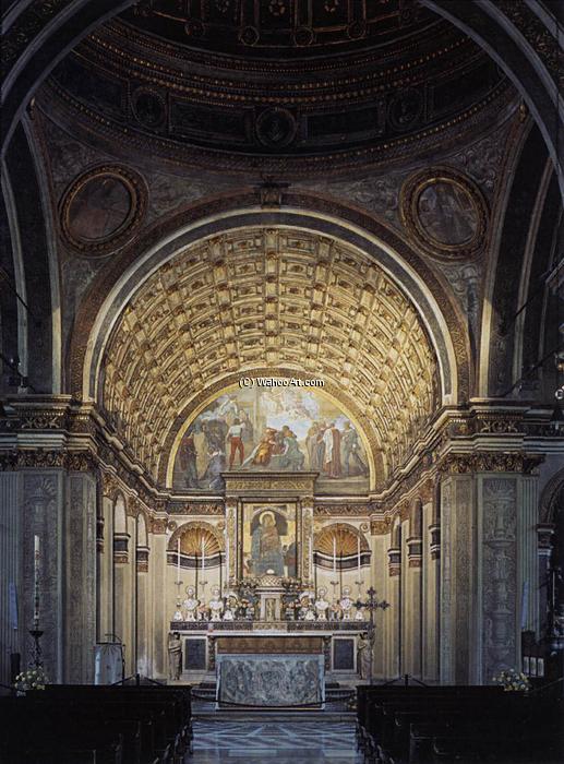 Interior View Toward Choir — Donato Bramante