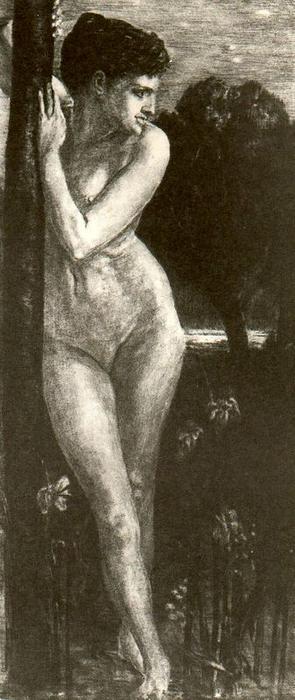 Naked Woman Under A Tree — Max Klinger