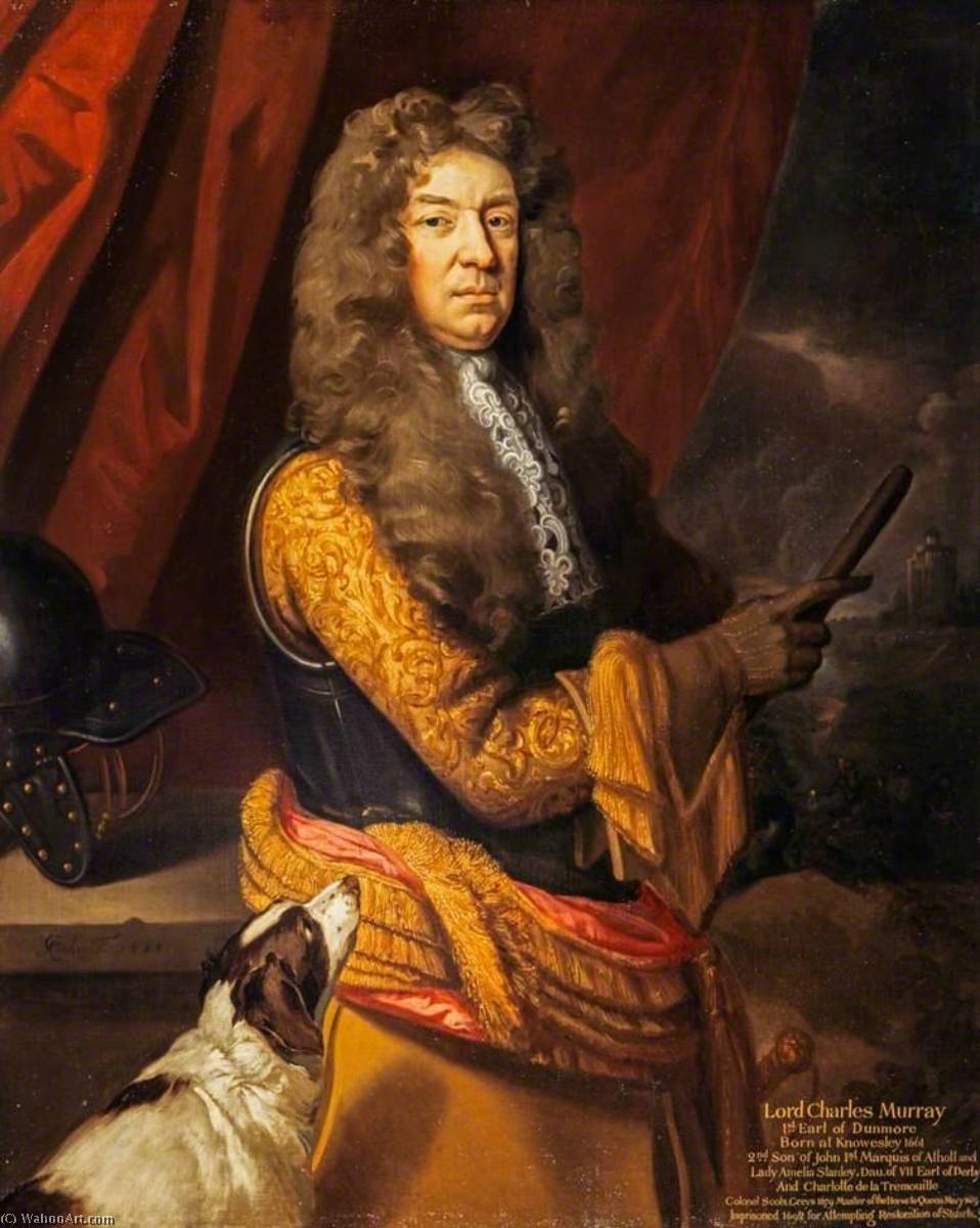 Lord Charles Murray, 1st Earl Of Dunmore — Bt Sir Godfrey Kneller