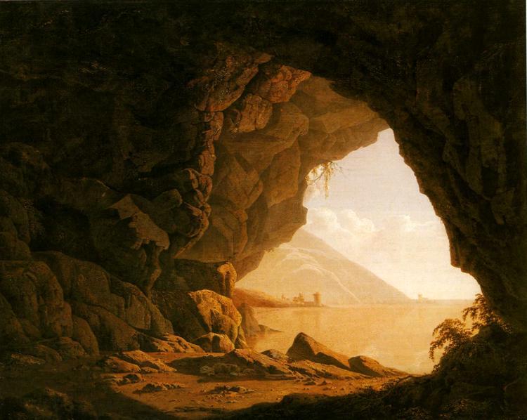 A Cavern, Morning — Џозеф Рајт Од Дербија