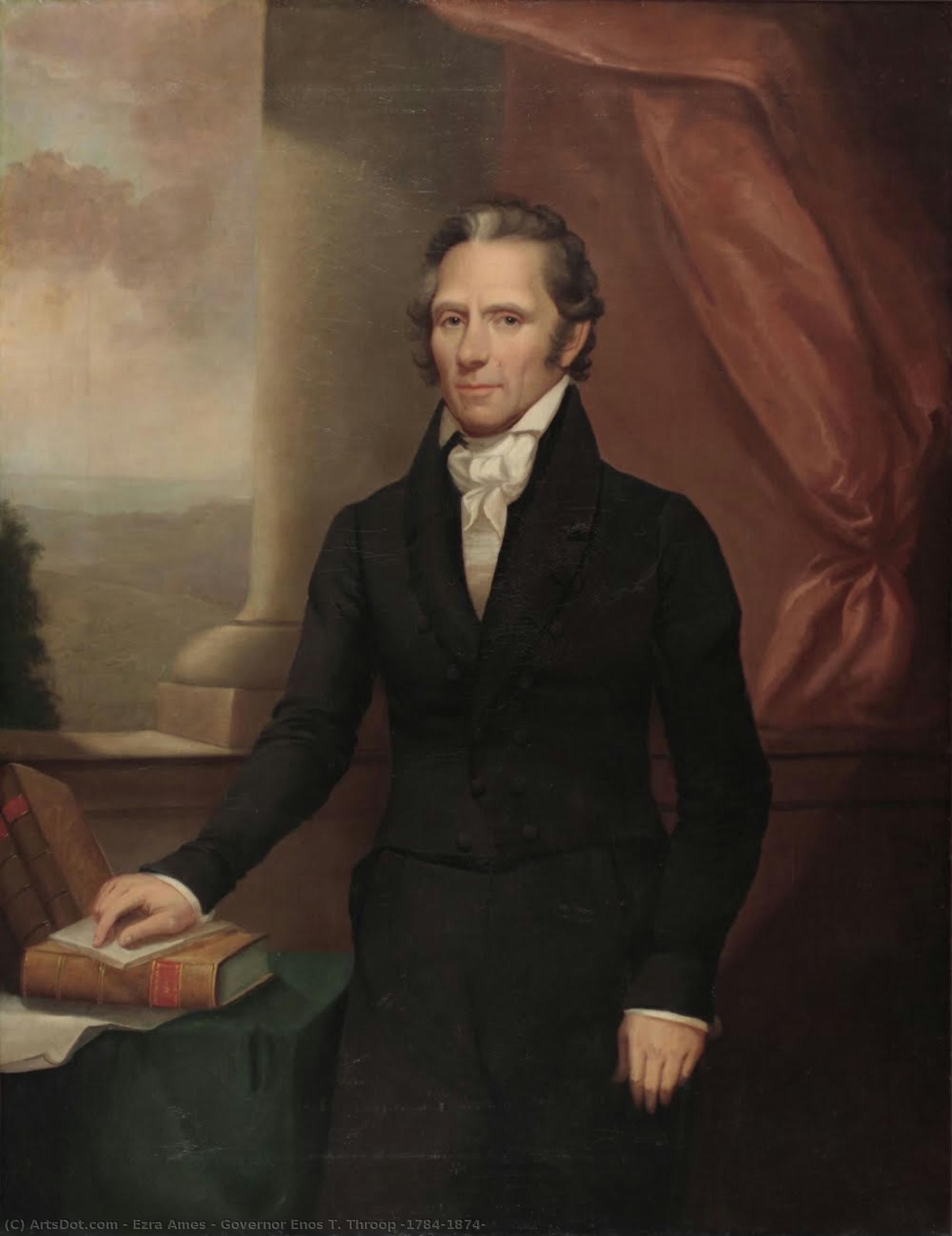 Governor Enos T. Throop (1784-1874) — Ezra Ames