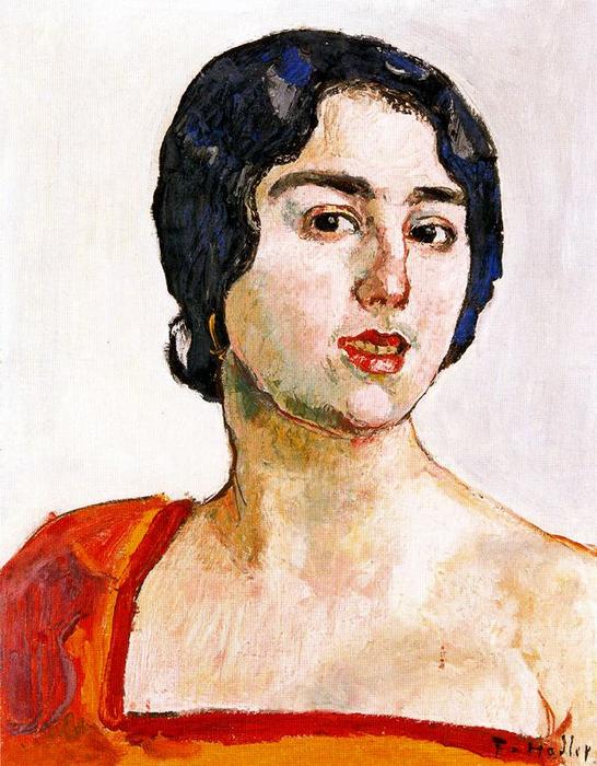 Portrait Of A Spanish Woman — Ferdinand Hodler
