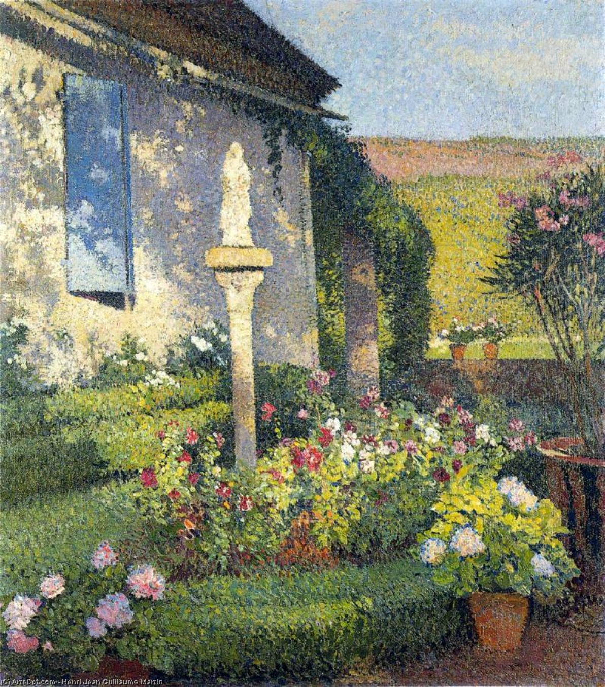 Jardin De Labastide Du Vert En Marquayrol — Henri Jean Guillaume Martin