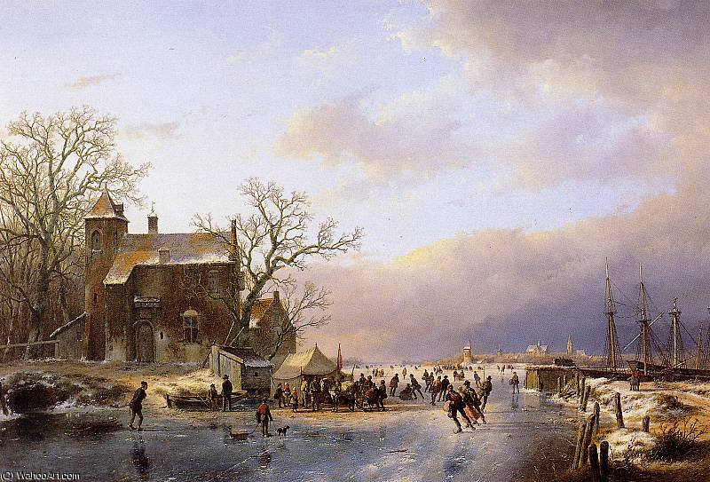 Scaters At Koek En Zopie Sun — Andreas Schelfhout
