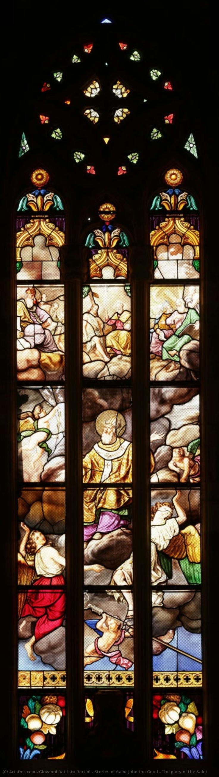 Stories Of Saint John The Good - The Glory Of The Saint — Giovanni Battista Bertini