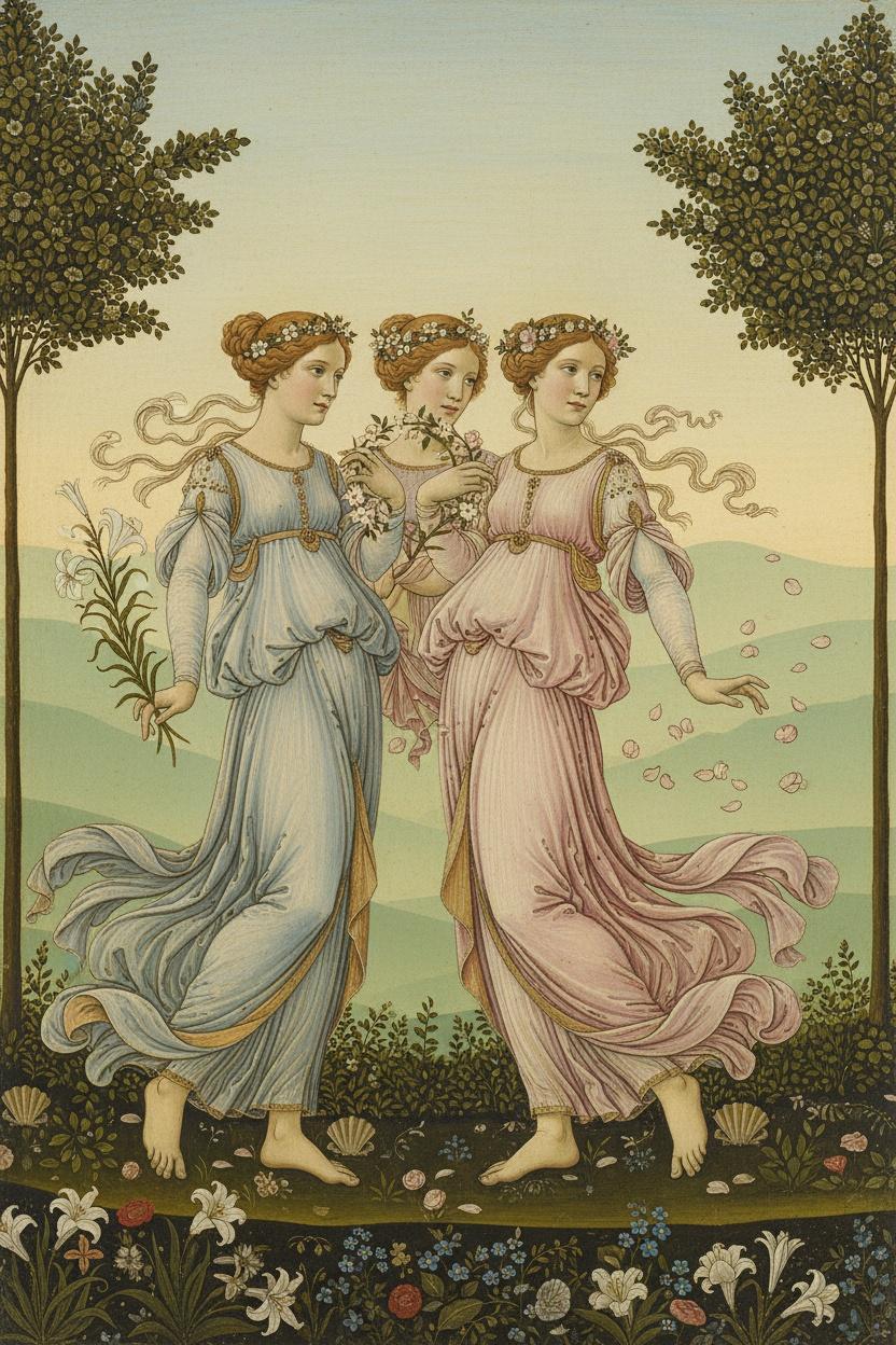 The Eternal Procession Of Grace — Jacques Villedieu