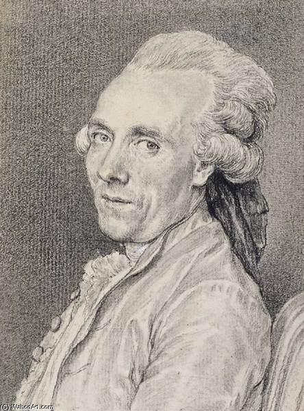 Portrait Of Claude-joseph Vernet — Charles Nicolas Cochin