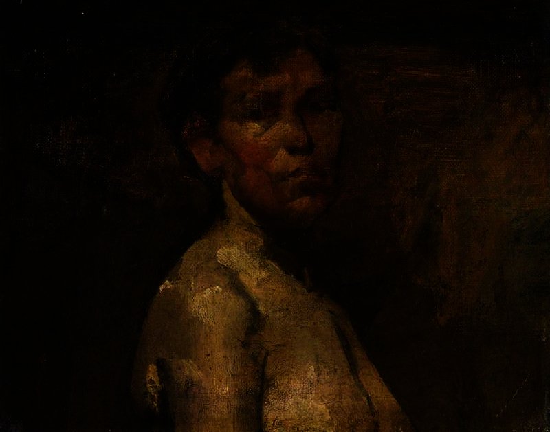 Study Of A Female Nude — Henri De Toulouse-lautrec