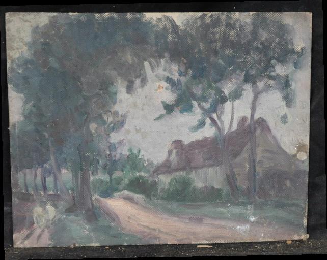 Maison Près D'un Chemin En Bois — Valentine Reyre