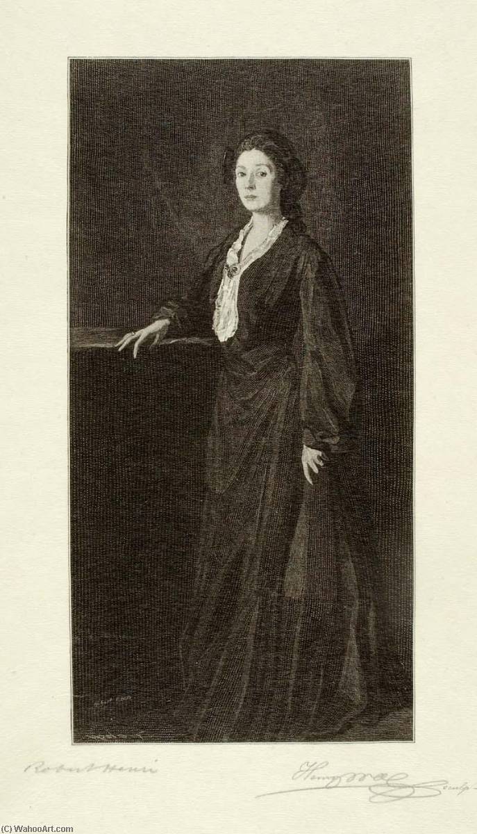Portrait Of Mrs. Henri — Генри Вольф