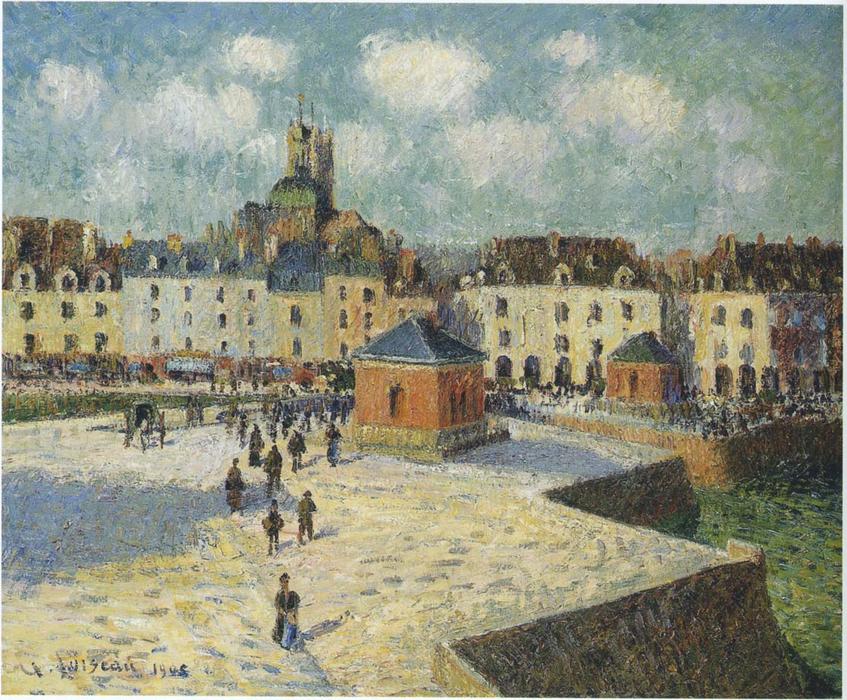 Quay At Dieppe — Gustave Loiseau