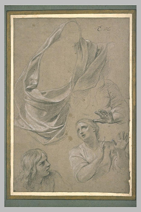 Feuille D'études — Charles Le Brun
