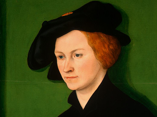 Portrait Of A Woman, Detalj 1, Ng Washing — Lucas Cranach The Elder