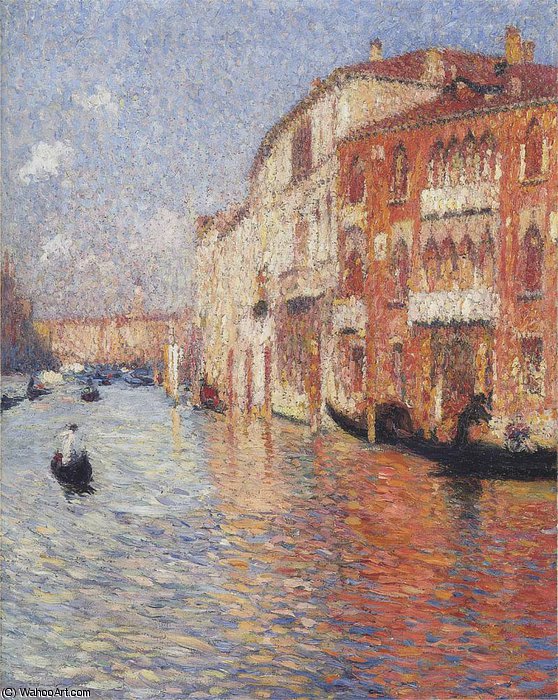Jaune Palace In Venice — Henri Jean Guillaume Martin