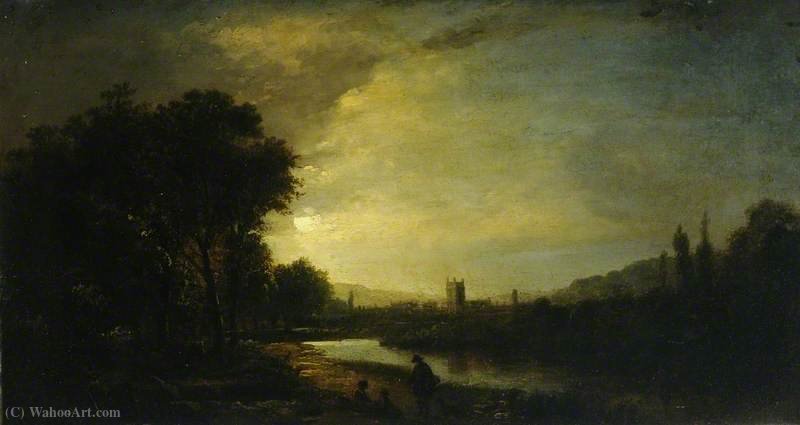 Castleman Villas, Moonlight — Edward Williams