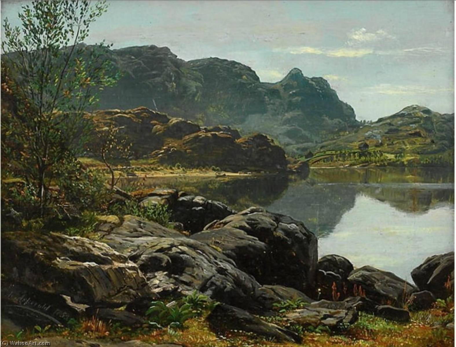 Landscape With Lake — Anders Monsen Askevold