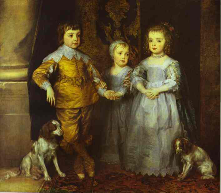 Children Of Charles I — Sir Anthony Van Dyck