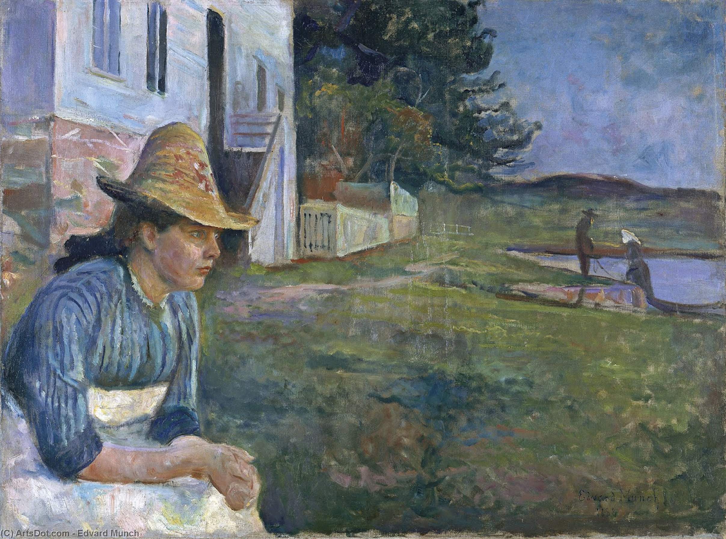 Evening — Едвард Мунх